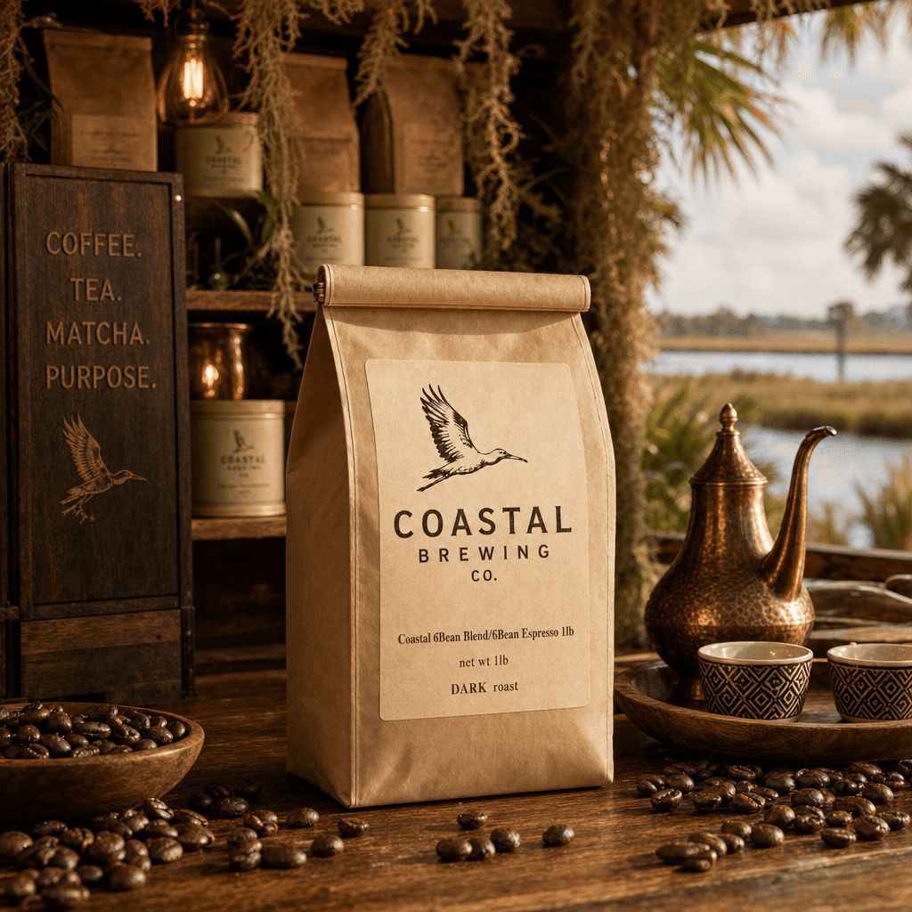 Coastal 6Bean Blend/6Bean Espresso 1lb