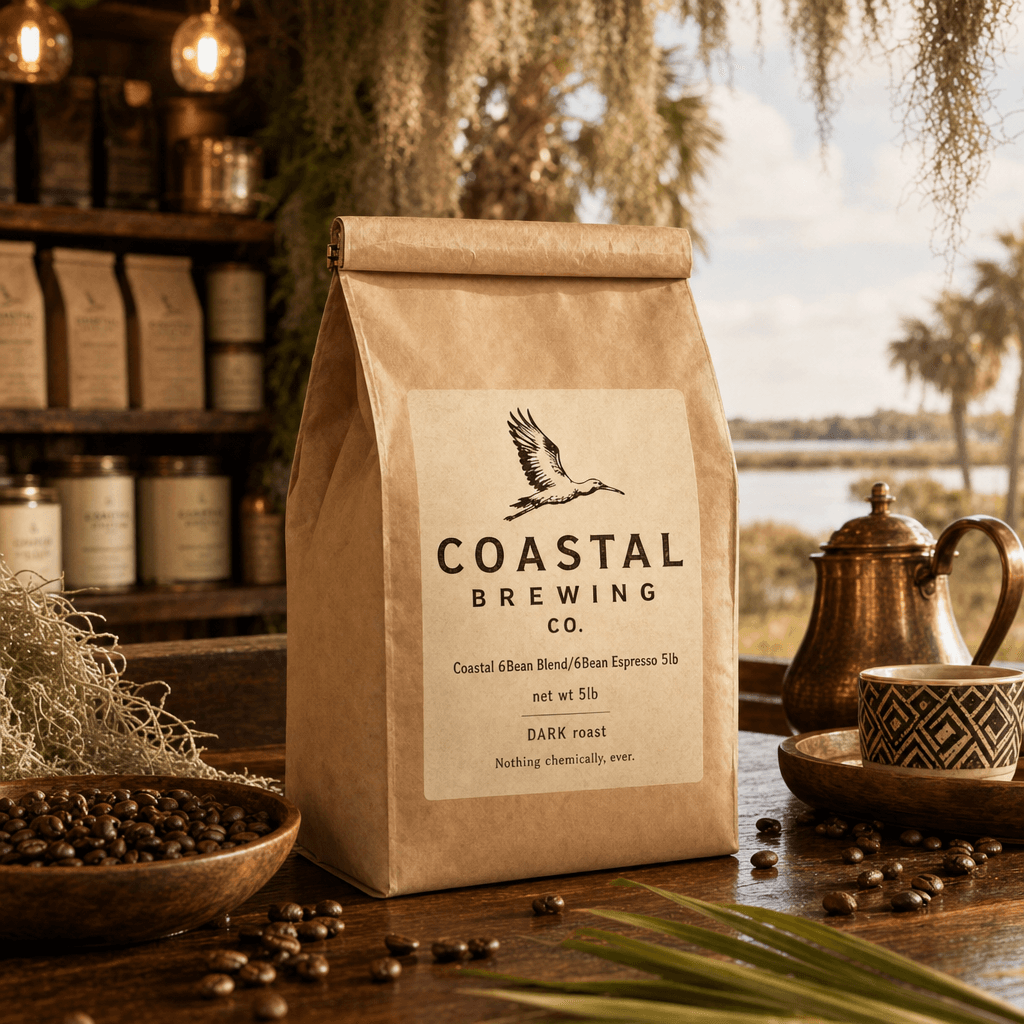 Coastal 6Bean Blend/6Bean Espresso 5lb